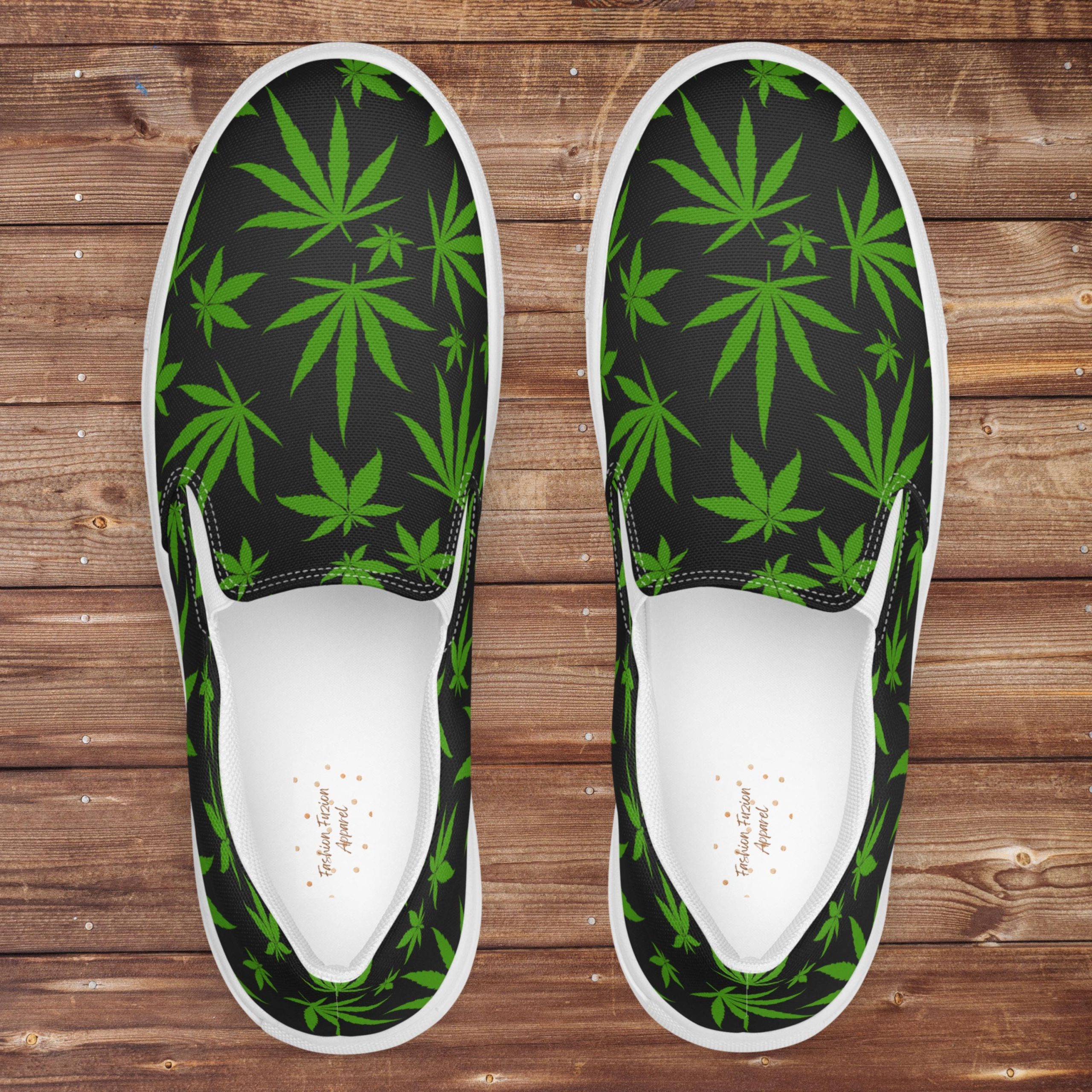 Cannabis Sneakers For Men 420 Lifestyle Canvas Slip Cannabis Sneakers For Men 420 Lifestyle Canvas Slip