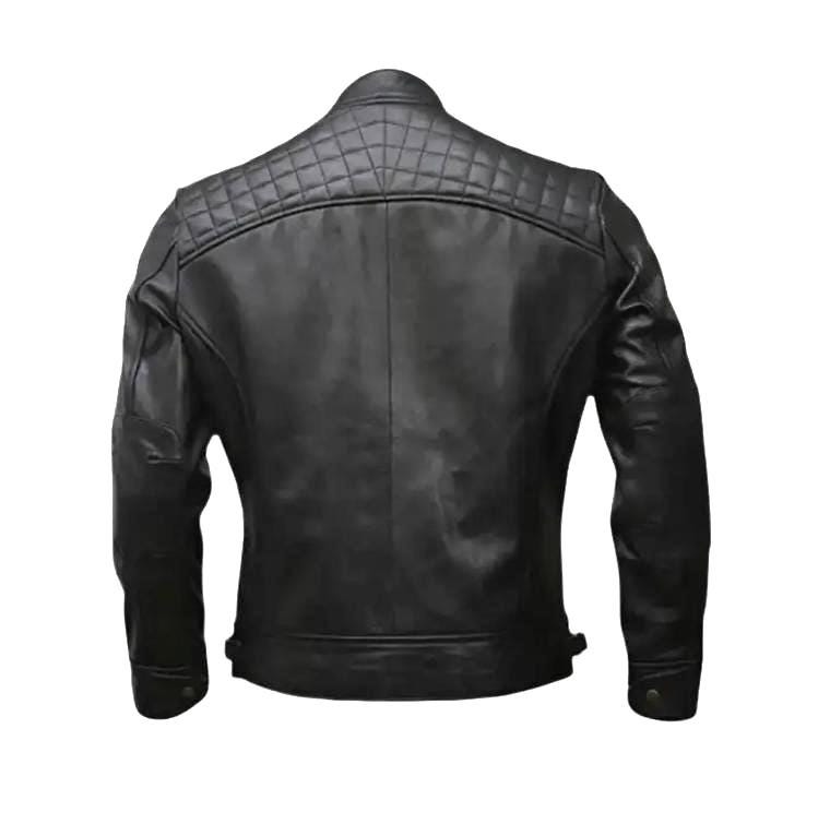 Cafe Racer Style Jacket Men's Sheepskin Butter Soft Cafe Racer Style Jacket Men's Sheepskin Butter Soft